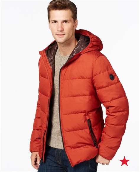 michael kors sport jackets|michael kors puffer jacket men's.